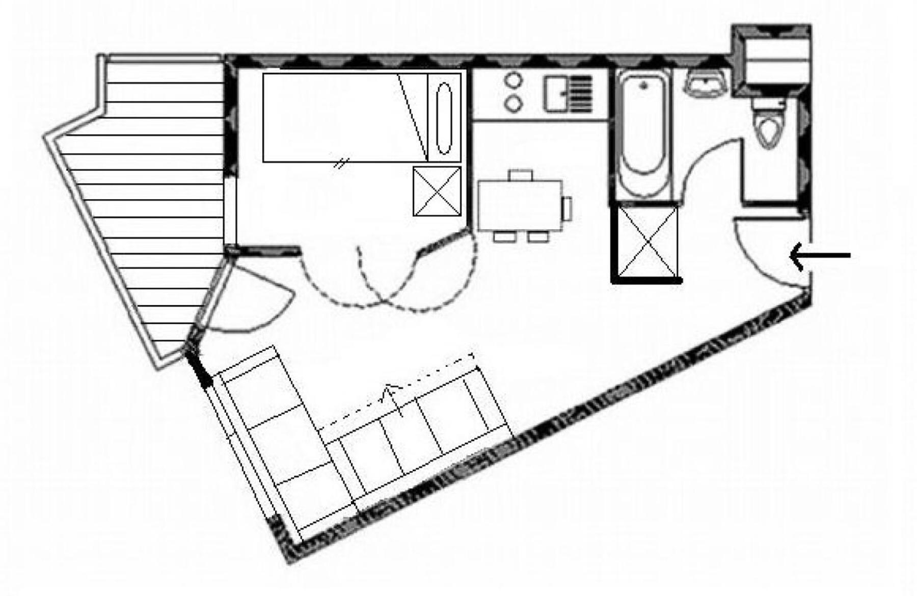 Residence Median - Appartement Lumineux - Proche Des Pistes - Balcon Mae-3124 Saint-Martin-de-Belleville Zewnętrze zdjęcie